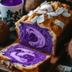 Tropical Coconut Ube Milk Bread