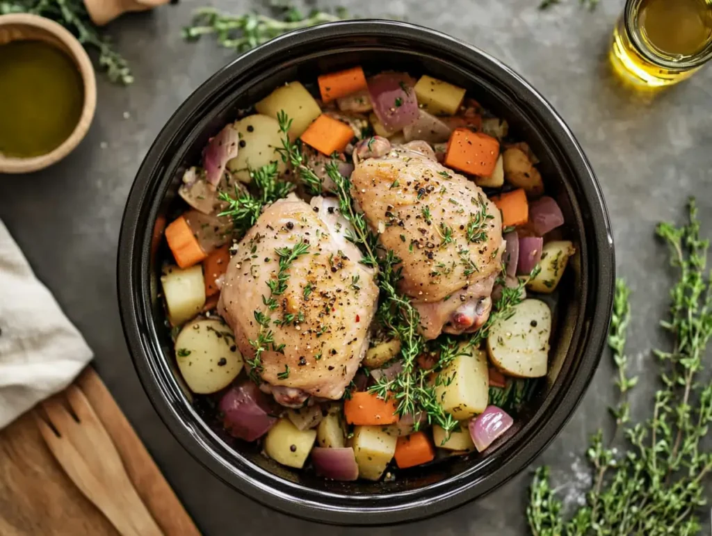 Can You Put Raw Chicken Into Slow Cooker