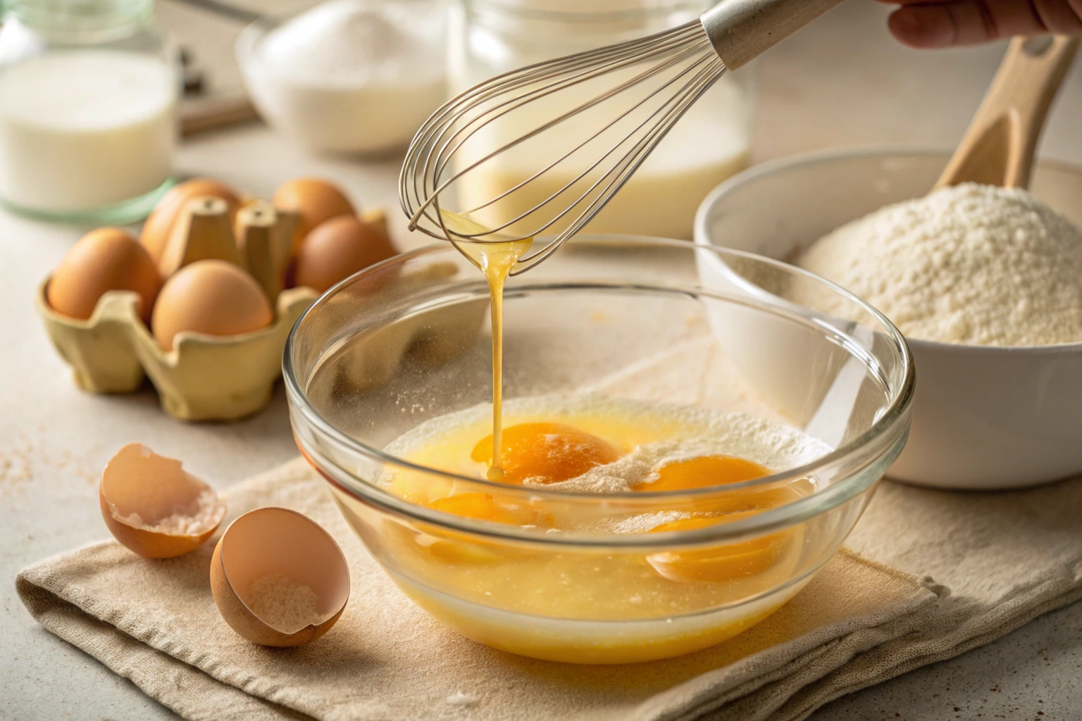 overmixing crème brûlée