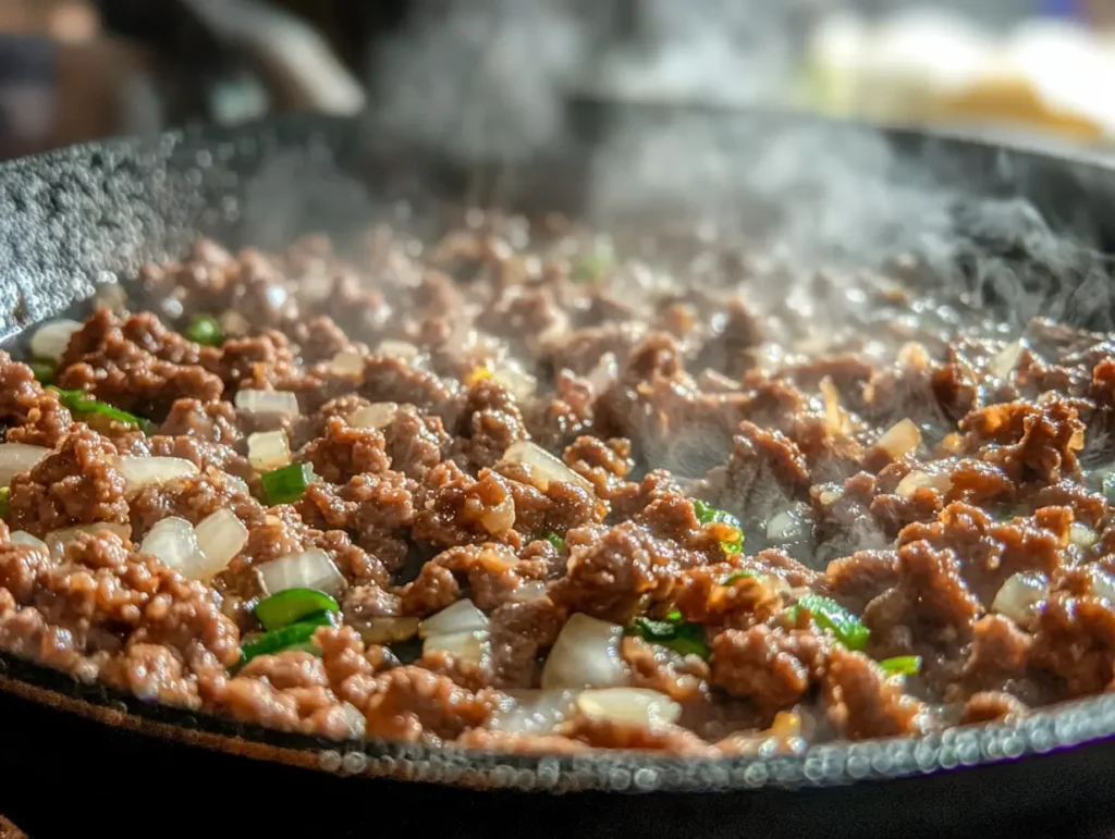 Ground Beef Butternut Squash Pasta