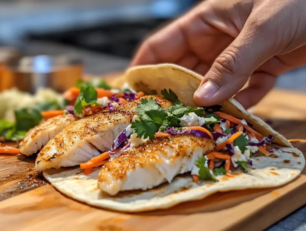 Why soak fish in milk for tacos
