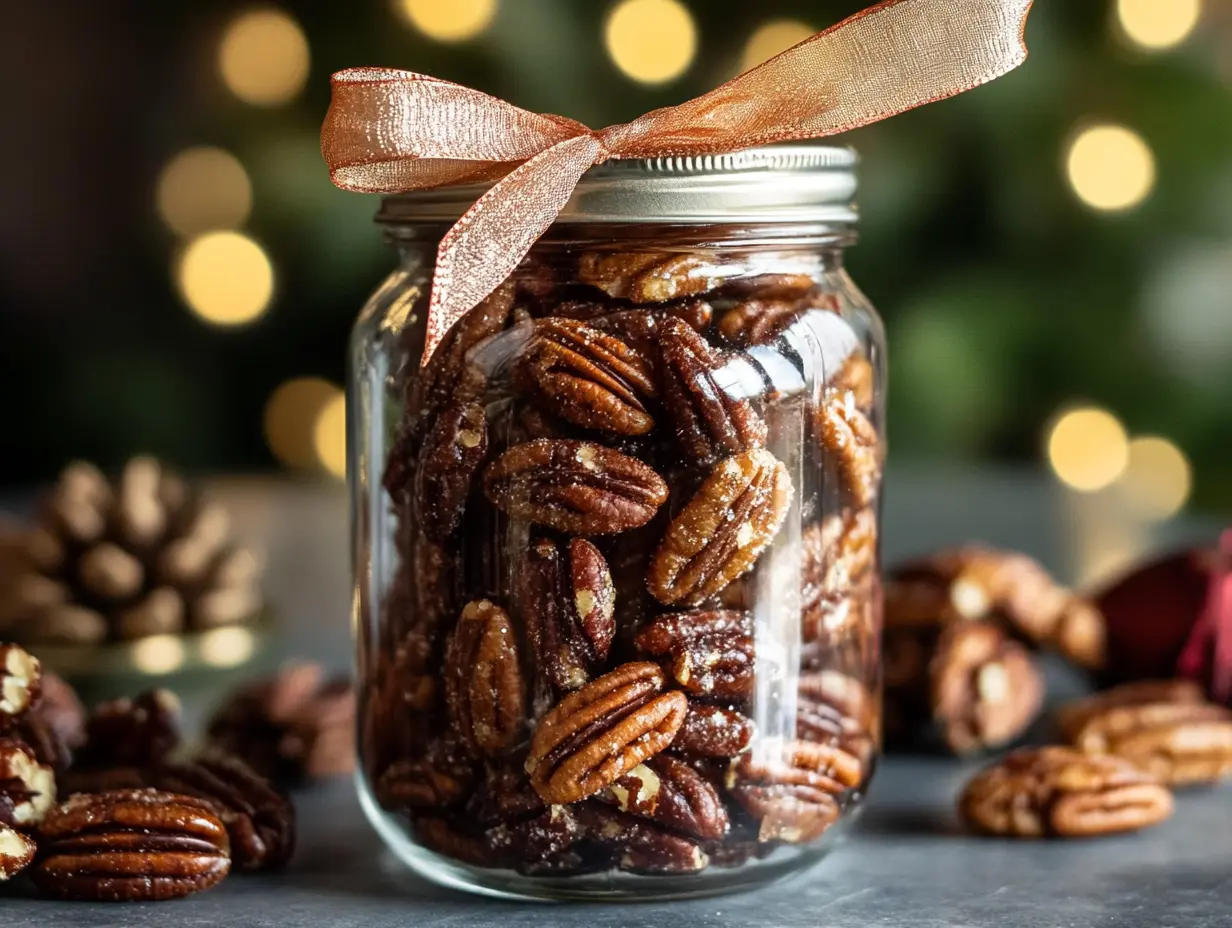 How to make candied pecans crunchy