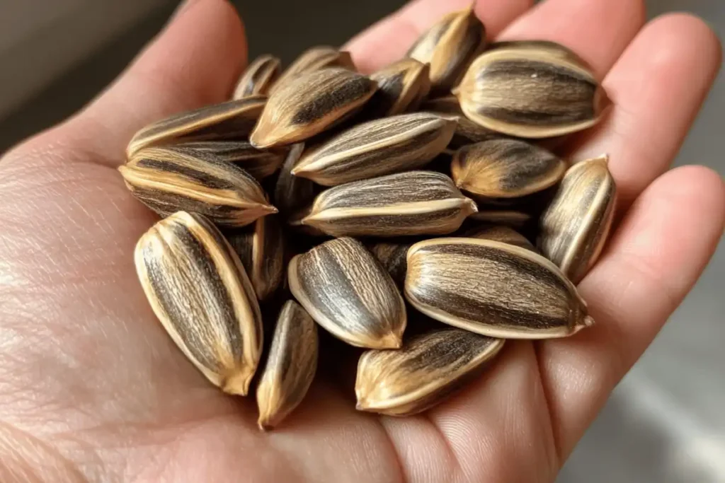 Is it okay to swallow a whole sunflower seed?