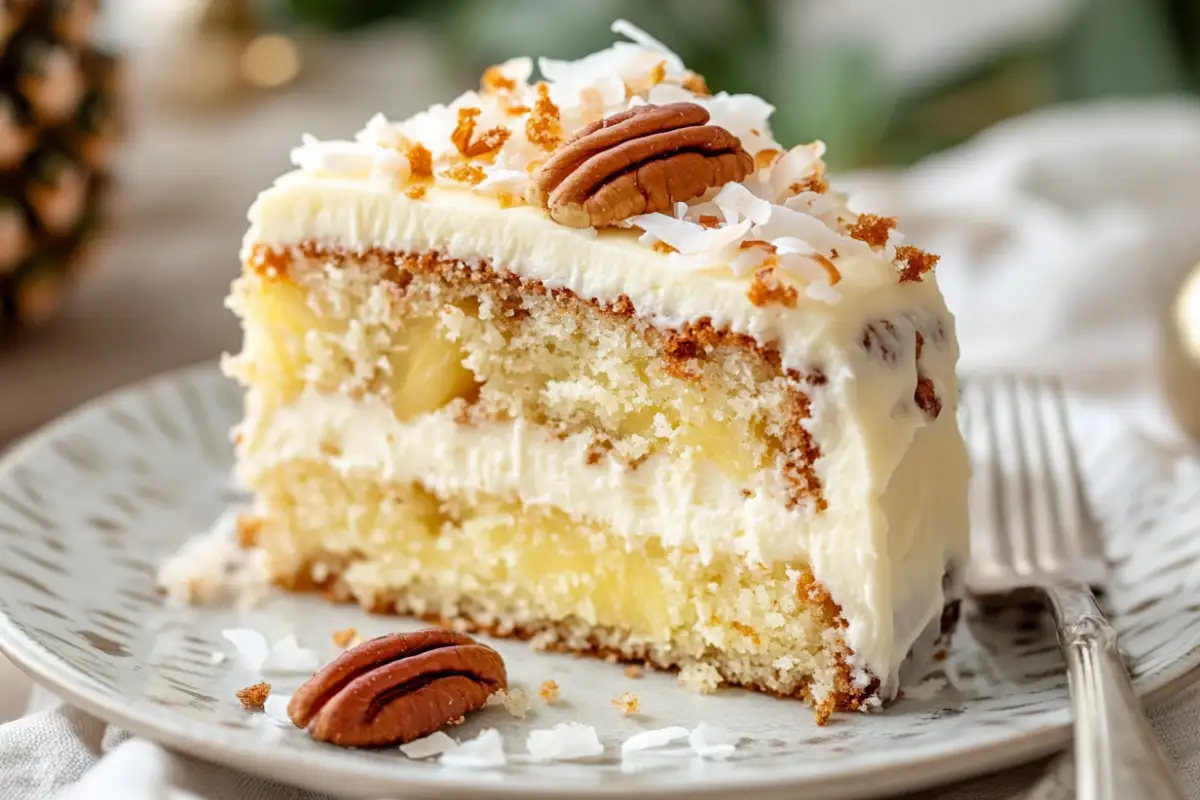 Hawaiian Pineapple Cake